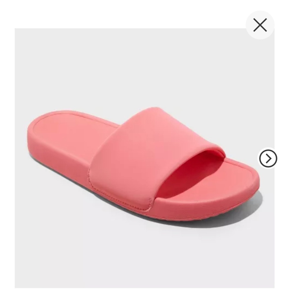 Women's Pink Slide Sandals